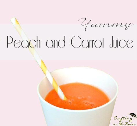 Peach Carrot Juice (with Watermelon and Pineapple) | Crafting in the Rain Carrot Juice Recipes, Recipes With Peaches, Watermelon And Pineapple, Carrot Juice Recipe, Frozen Watermelon, Vitamix Blender, Juicy Juice, Ninja Recipes, Vitamix Recipes