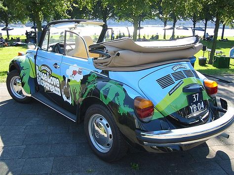 Ben & Jerry's VW Beetle by flexib0y, via Flickr Cars Customized, Volkswagen 181, Lamborghini Luxury, Customized Cars, Cars Ferrari, Vw Art, Volkswagen Bug, Beetle Car, Beetle Convertible