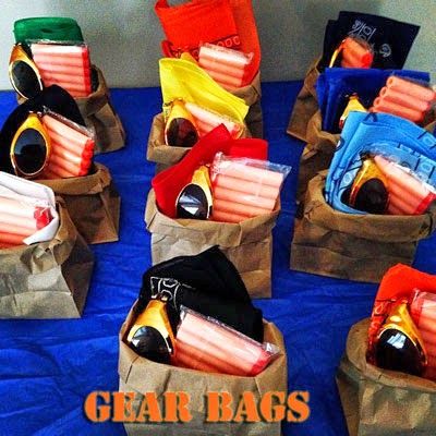 Everything That I Need: Nerf Wars Birthday party Nerf Party Favors, Paintball Party, Nerf Birthday Party, Party Favor Ideas, Nerf Party, 9th Birthday Parties, 10th Birthday Parties, Favor Ideas, 11th Birthday