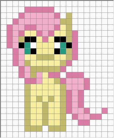 Pony Videos, Crochet Rag Rug, Easy Perler Bead Patterns, Pixel Characters, Pixel Drawing, Pix Art, Rag Rugs, Pixel Art Design, Pixel Pattern