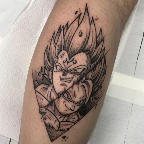 Dbz Tattoo, Goten Y Trunks, Tatuagem Masculina Pequena, Ball Tattoo, Dragon Ball Tattoo, Goku Y Vegeta, Future Trunks, Dragon Ball Super Artwork, Dragon Ball Goku