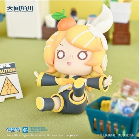 Len Y Rin, Kagamine Rin And Len, Doll Ornaments, Fallen Series, Anime Model, Vocaloid Characters, Anime Figurines, Blind Box, الرسومات اللطيفة