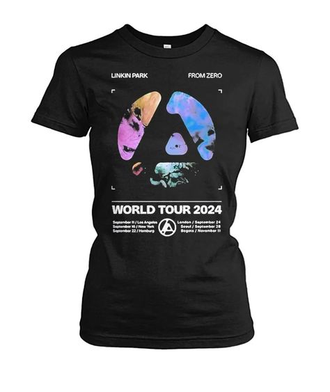 Linkin Park From Zero World Tour 2024 T-Shirt Check more at https://aiprintee.com/product/linkin-park-from-zero-world-tour-2024-t-shirt/ Linkin Park Shirt, Motivation Movies, Father Christmas Gifts, Linkin Park, Hottest Trends, World Tour, Exclusive Designs, Shirt Design, Design Features