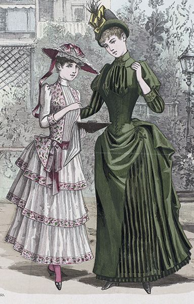 1880s Fashion Women, 1880s Day Dress, 1880s Fashion, Women Day, Ladies Day Dresses, 1800s Fashion, Bustle Dress, Lego Pictures, 19th Century Fashion