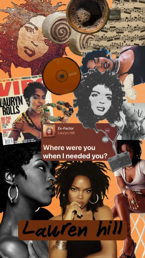 Lauren hill 🤎 Lauryn Hill Wallpaper Iphone, Ms Lauryn Hill Aesthetic, Lauren Hill Aesthetic, Lauryn Hill Wallpaper, Laurin Hill, Hill Wallpaper, Ms Lauryn Hill, Lauren Hill, Black Hippy