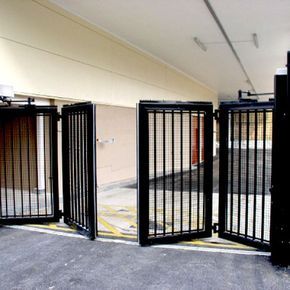 Driveway Gate Diy, Entrance Gates Driveway, Gardening Magazine, Grill Gate, Gate Designs Modern, Grill Gate Design, Modern Fence Design, Modern Gate, Security Gates