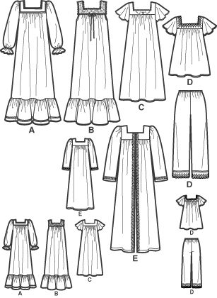 Cotton Night Dress, Nightgown Pattern, Sewing Lingerie, Gown Pattern, Vintage Nightgown, Night Dress For Women, Heirloom Sewing, Creation Couture, Nightgowns For Women