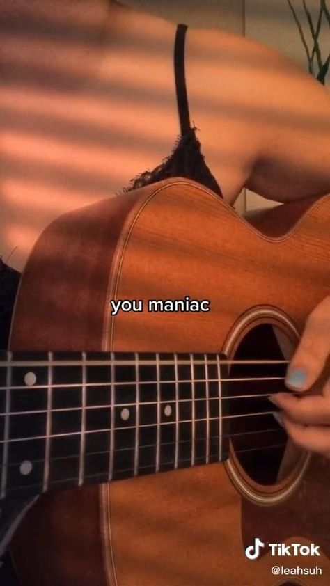 Maniac cover Guitar Covers Aesthetic, Songs To Play On Acoustic Guitar, Acoustic Guitar Tutorial Songs, Guitar Songs Videos, Song Covers Videos, Acoustic Guitar Chords For Songs, Cover Songs Videos, Cool Acoustic Guitars, Cute Acoustic Guitar