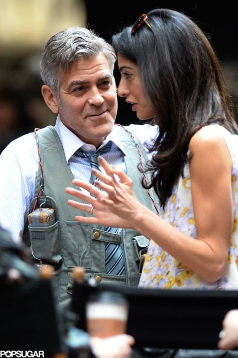 George Clooney Twins, Clooney Amal, Amal Clooney Style, George And Amal, Amal Alamuddin, Entertainment News Celebrities, Amal Clooney, George Clooney, Real Life Stories