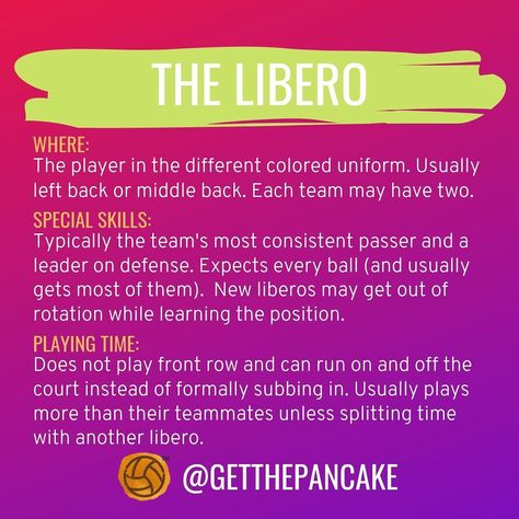 Volleyball Instagram, Libero Volleyball, Volleyball Tryouts, Volleyball Positions, Volleyball Memes, Basketball Cheers, Volleyball Skills, Volleyball Practice, Softball Catcher