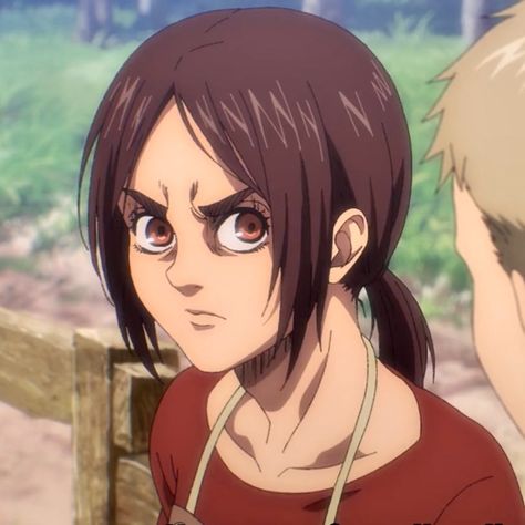 taken from attack on titan final season, episode 11 ("deceiver") Attack On Titan Final Season, Moon Images, Minor Character, Kageyama Tobio, Attack On Titan Anime, Aesthetic Girl, Attack On Titan, Anime Icons, Naruto