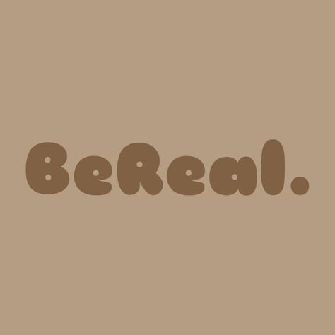 Brown Bereal App Icon, Brown Reminders Icon, Brown App Store Icon, Brown Icon Messenger, Brown Logos For Apps, Phone Screen, App Icon, Iphone