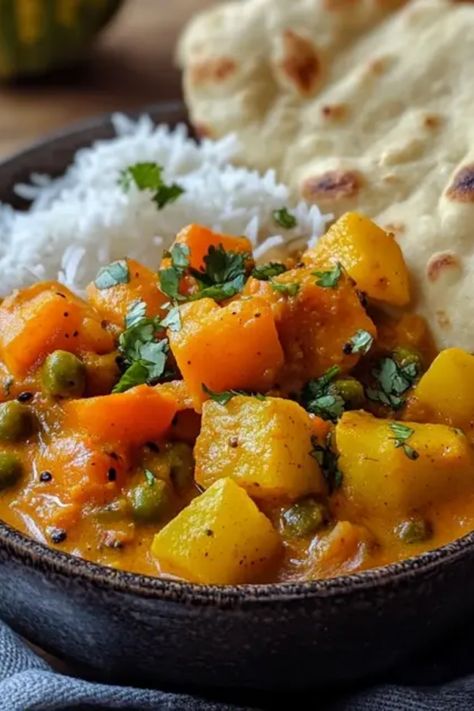 Looking for a comforting and delicious fall dish? Try this tasty pumpkin curry! It's packed with warm spices and healthy ingredients that make it perfect for cozy dinner nights. This recipe combines sweet pumpkin with creamy coconut milk and aromatic spices to create an irresistible flavor you'll adore. Not only is it scrumptious, but it's also a healthy option, great for plant-based diets or someone wanting to enjoy the best of fall flavors. High in nutrients and bursting with flavor, you're going to want to make this curry again and again! Dinner Recipes With Pumpkin, Pumpkin Dinner Recipes, Pumpkin Curry Recipe, Recipes With Pumpkin, Healthy Fall Dinner, Pumpkin Recipes Dinner, Pumpkin Seed Recipes, Pumpkin Curry, Fall Dishes