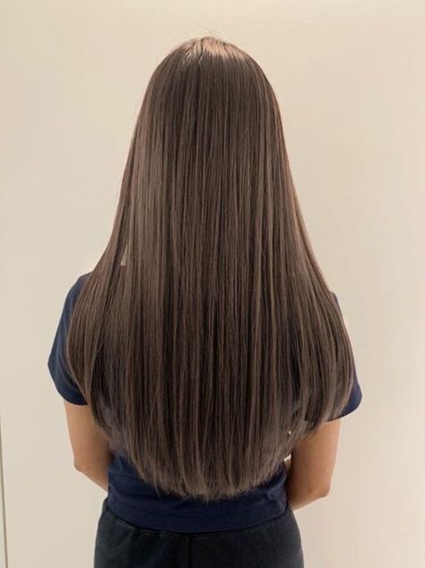 Long Round Haircut, Round Haircut Long, U Shaped Haircut Long, Mid Back Haircut, Rounded Haircut Long, U Shaped Haircut With Layers Long Hair, Long Hair Cuts For Round Faces, Subtle Layers Long Hair, Round Haircut