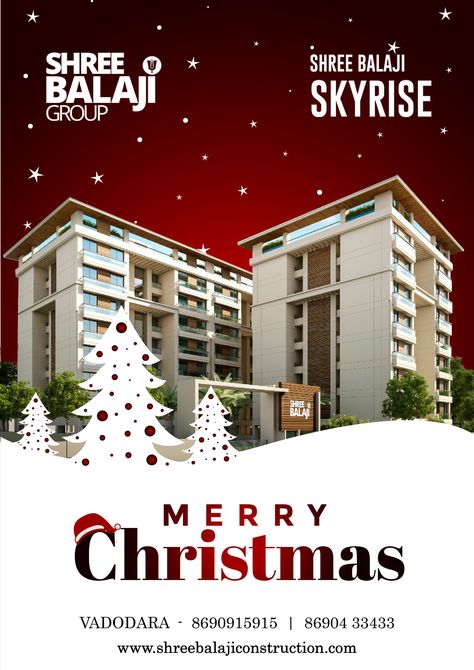 Christmas Creatives For Social Media, Real Estate Christmas Post, Real Estate New Year Creative Ads, Real Estate Christmas Creative Ads, Real Estate Christmas Marketing, Christmas Real Estate, Real Estate Christmas, Advertising Layout, Travel Advertising Design