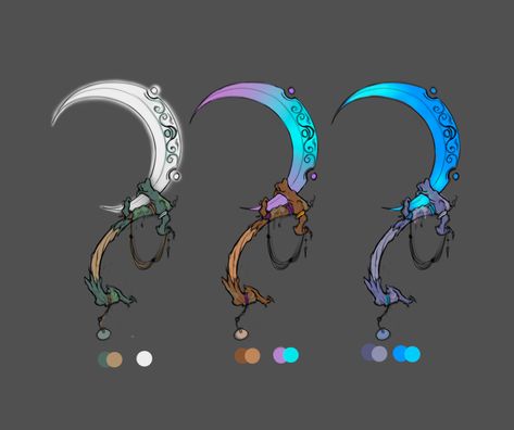 Sickle Concept Art, Fantasy Sickle Design, Fantasy Concept, My Idea, Fantasy Concept Art, Sun And Moon, Fantasy Character Design, Our World, Art Reference