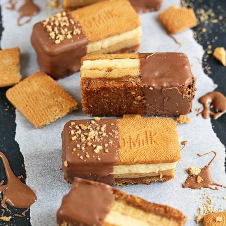 Golden Gaytime Slice by Sugar Salt Magic Golden Gaytime, Australian Desserts, Easy Toffee, Aussie Food, Chocolate Slice, Slow Cooker Desserts, Australian Food, Slices Recipes, Sweets Desserts