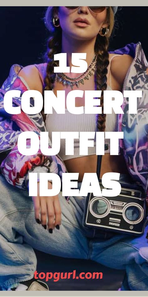 Get inspired with these concert outfit ideas that will make you shine in the crowd, whether you’re rocking out or chilling to the beats. T Pain Concert Outfit, Fletcher Concert Outfit, Young Miko Concert Outfit, Imagine Dragons Concert Outfit, Weezer Concert Outfit, Backless Shirt Outfit, Pitbull Concert Outfit, Pink Concert Outfit Ideas, Santana Concert