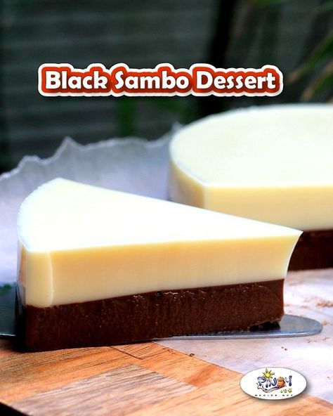 Black Sambo Dessert, Black Sambo Recipe, Filipino Christmas Recipes, Pinoy Dessert, Philippines Recipes, Filipino Food Dessert, Filipino Dessert, Jelly Desserts, Chilled Desserts