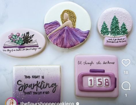 Speak Now Desserts, Chia Cookies Taylor Swift, Speak Now Taylor Swift Cookies, Speak Now Cookies, Taylor Swift Cookies Chai, Taylor Swift Cookies Eras, Taylor Swift Cookies, Taylor Swift Birthday Party Ideas, Decorate Cookies