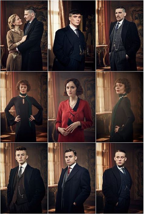 The Shelby Family, Ltd. Peaky Blinders Fashion, Peaky Blinders Tv Series, Peaky Blinders Merchandise, Pesky Blinders, Peaky Blinders Costume, Shelby Brothers, Peaky Blinders Cillian Murphy, Peaky Blinders Season, Finn Cole