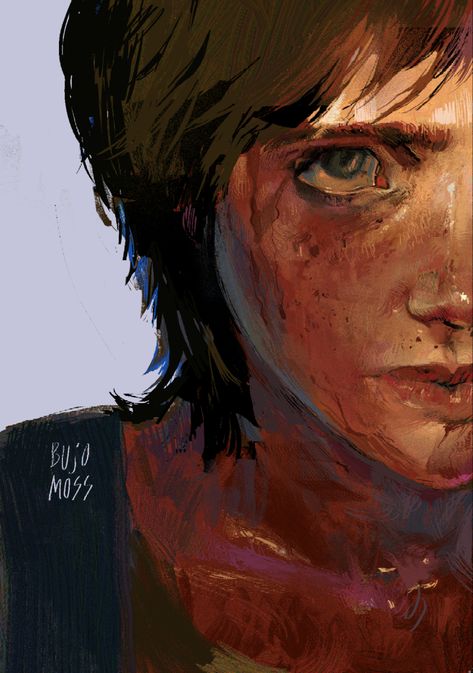 Prompt List, Ellie Williams, Last Of Us, My Brain, Pretty Art, Game Art, Art Style, Art Inspo, Beautiful Art