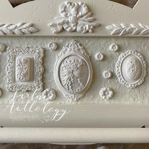 Iod Molds, Iod Moulds, Orchid Design, Furniture Appliques, Witch Shop, Vintage Tea Towels, Witchy Crafts, Mini Makeover, Iron Orchid Designs