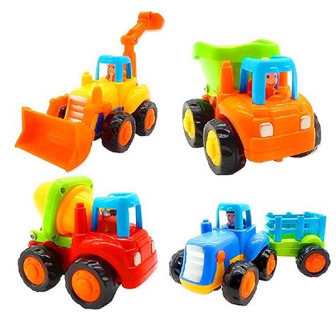 Toddler Beach, Cement Truck, Dumper Truck, Cement Mixer, Power Cars, Construction Vehicles, Musical Toys, Pull Toy, Farm Tractor