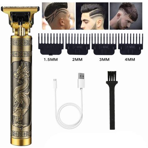 Mens Hair Clippers, Beard Shaver, Beard Hairstyle, Short Beard, Types Of Hair, Beard Trimmer, Trimmer For Men, Professional Men, Men Hair