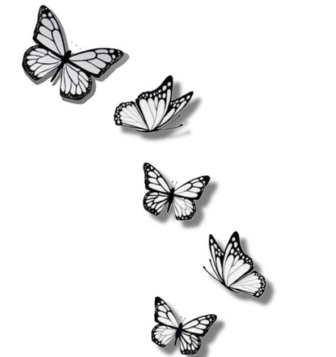 Butterfly Leg Tattoos, White Butterfly Tattoo, Flower Tattoo Stencils, Butterfly Tattoos Images, Borboleta Tattoo, Cat Tattoo Ideas, Butterfly Tattoo Stencil, 3d Butterfly Tattoo, Blue Butterfly Tattoo