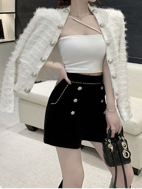 Classy Prom Dresses, Korean Fashion Dress, Stylish Clothes For Women, Fashion Design Clothes, Formal Outfit, Korean Outfits, Casual Style Outfits, Elegant Outfit, Fancy Dresses