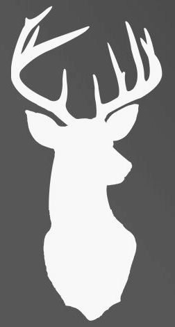 Taylor & Landon: Glitter Deer Silhouette - Tutorial Hirsch Silhouette, Deer Head Silhouette, Tre Kunst, Deer Heads, Deer Silhouette, Silhouette Tutorials, Soyut Sanat Tabloları, Deer Head, String Art