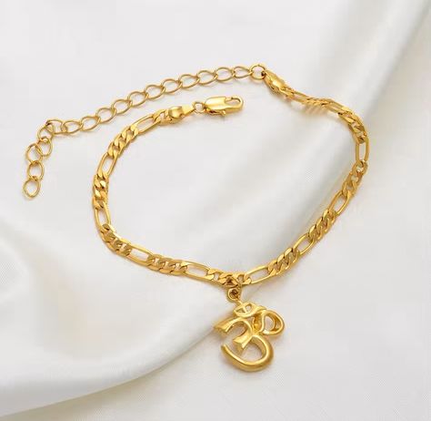 This has been my all time favourite Om Bracelet 🕉️ #ombracelet #omjewellery #yogajewelry #healfromwithin Om Bracelet, Yoga Jewelry, All Time, All About Time, Bracelet, Quick Saves