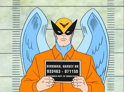 Harvey Birdman Attorney at Law Harvey Birdman Attorney At Law, Harvey Birdman, Aqua Teen Hunger Force, Space Ghost, Aqua Teen, Watch Cartoons, Samurai Jack, Attorney At Law, World Of Gumball