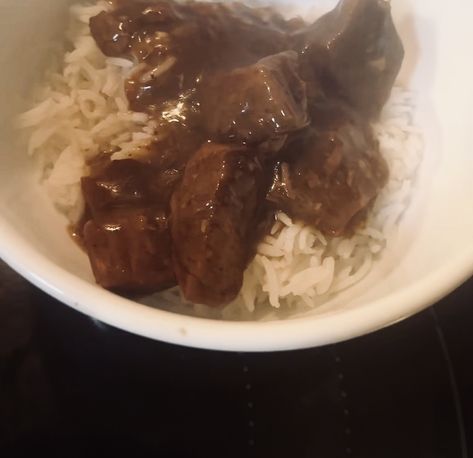 Instant Pot Beef Tips and Rice Beef Tips And Rice Recipe Instant Pot, Instapot Beef Tips, Instant Pot Beef Tips, Quick Comfort Food, Beef Tips And Rice, Beef Tip Recipes, Potted Beef, Beef Tips, Stew Meat