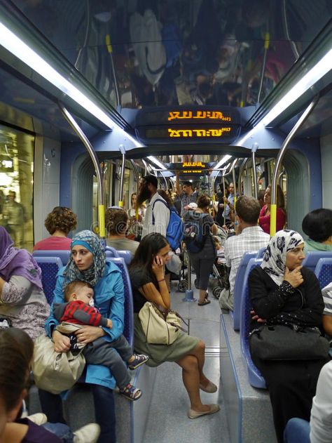 Jerusalem commuter train. The new light rail commuter train runs through both Ar #Sponsored , #AD, #AD, #commuter, #runs, #Ar, #train Train Photo, Branding Fonts, Hidden City, Commuter Train, Modern Hijab, Light Rail, Brand Fonts, Graphics Design, Design Branding