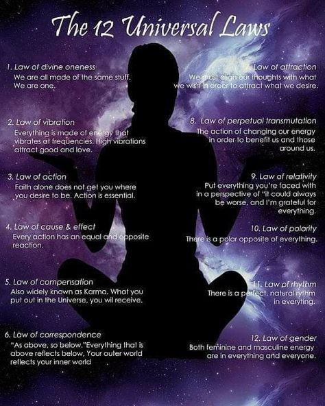 12 Laws Of The Universe, 12 Universal Laws, Spiritual Art Soul, Quantum Physics Spirituality, Laws Of The Universe, Spiritual Growth Quotes, Universal Laws, Become Wealthy, Spiritual Thoughts