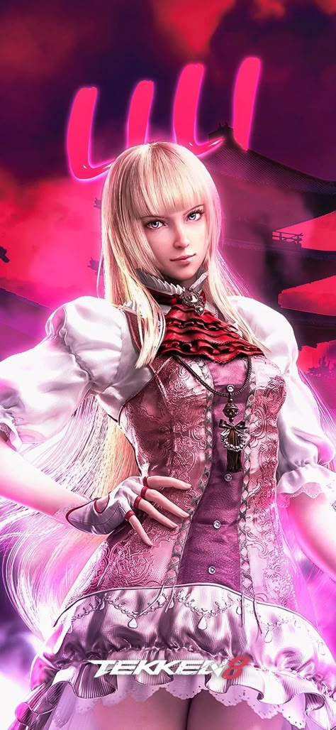 Tekken Girls Characters, Lili Tekken Wallpaper, Lili Rochefort Icon, Tekken 8 Lili, Lili Tekken Icon, Tekken 7 Alisa, Lily Tekken, Tekken Gif, Tekken 8 Wallpaper