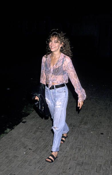 Jennifer Grey 80s, Dirty Dancing Outfits, Dancing Outfits, 80s Trends, Jennifer Grey, 80s Photos, Style Guru, 90s Outfit, Dirty Dancing