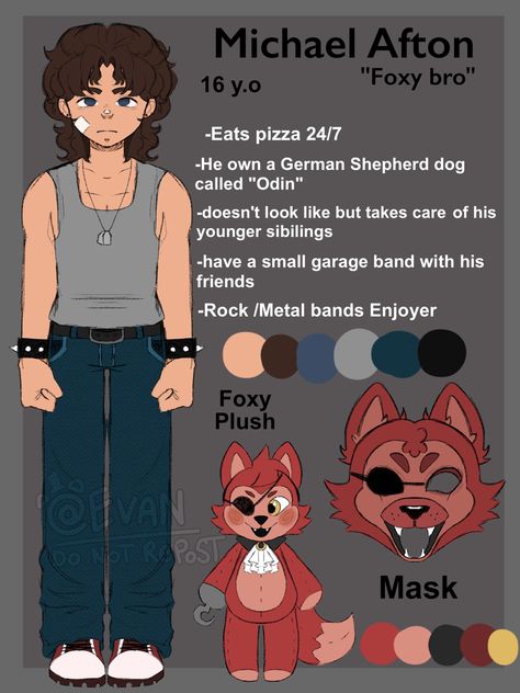 Fnaf Animatronics As Humans, Past Afton Family Fanart, Four Tormentors Fnaf, Afton Family Fanart Michael, Past Michael Afton Fanart, Michael Afton Drawing, Fnaf Mrs Afton, Mike Afton Fanart, Michael Afton X Y/n