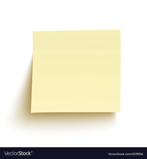 Yellow Sticky Notes, Sticky Note, Sticky Notes, Transparent Png, Adobe Illustrator, White Background, Vector Images, Vector Free, Vector Illustration