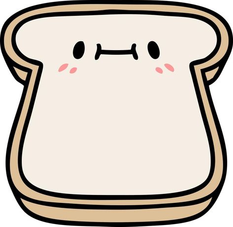 Bread Art, The Cartoon, Slice Of Bread, Vector Art, For Free, Bread, Quick Saves, Art