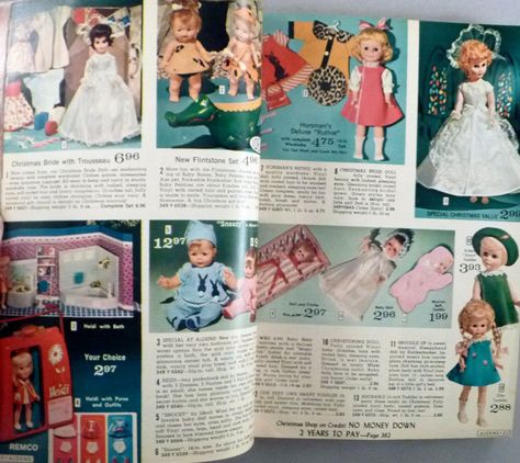 1965 Aldens Aldens Catalog, 1960 Sears Catalog, Armand Marseille Dolls, Dawn Dolls 1970s Originals, Toy Catalogs, Bride Dolls, Vintage D & H Plastic Dolls 1940, Old Dolls, Tiny Dolls