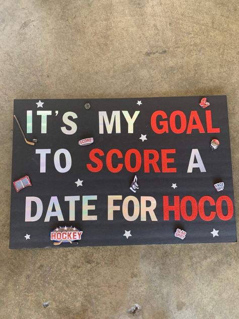 Field Hockey Hoco Proposals Ideas, Field Hockey Promposal, Field Hockey Homecoming Proposals, Hockey Hoco Signs, Hockey Homecoming Proposals, Hockey Hoco Proposals Ideas, Hockey Promposal For Him, Md Proposals, Hockey Signs For Boyfriend