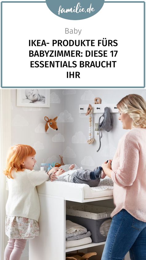 Welche Grundausstattung braucht ein Kind in den ersten Monaten? Wir zeigen euch die besten IKEA-Produkte, mit denen ihr euer Babyzimmer einrichten könnt. Baby Zimmer Ikea, Baby Zimmer, Kids Rugs, Home Decor