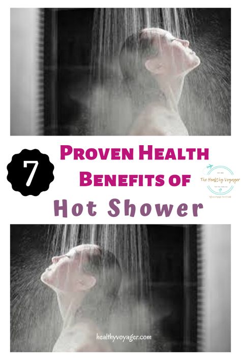 A comprehensive list of benefits from taking a hot shower Benefits Of Hot Showers, Hot Shower Benefits, Gross Things, Cold Showers, Healthy Woman, Healthy Superfoods, Healthy Teas, Cold Shower, Health And Fitness Articles