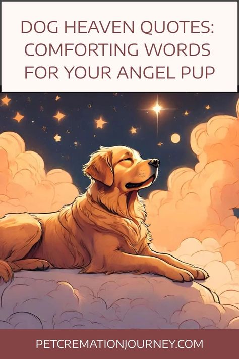 Dog Heaven Quotes: Comforting Words for Your Angel Pup Prayer For Loss Of Pet Dog, Dog Poems Memories, Dogs In Heaven Quotes, Quotes For Pets That Have Died, Run Free In Heaven Dog Quotes, Sympathy For Loss Of Pet Dogs, Dog Passing Quotes, Short Dog Memorial Quotes, Rip Dog Quotes