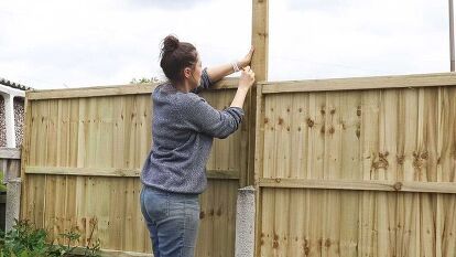 If you have short fence posts and panels in your garden and want more privacy, then these fence post extensions are a great solution. These are perfect to prevent replacing heavy concrete posts.You can find more help on The Carpenter's Daughter post here. When my parents first bought their recent bungalow project, you could see straight into next door’s garden. Now that’s ok if you like a good natter and you’re friends.However, I believe most of us want privacy. They were also rotten… Raising Fence Height, Extending Height Of Fence, Extend A Fence Height, How To Extend A Fence Higher, How To Add Privacy To Existing Fence, Making Fence Taller, Fence Extenders For Privacy, Adding Height To Fence, Fence Toppers For Privacy Diy