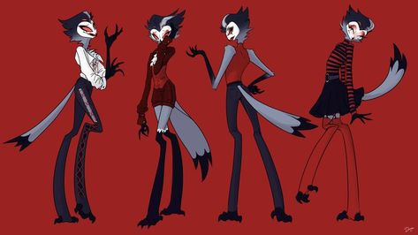 Stolas Outfit, Stolas Fanart, Radio Host, Kool Kids, Vivziepop Hazbin Hotel, My Works, Anime Drawings Boy, Cute Characters, Character Concept