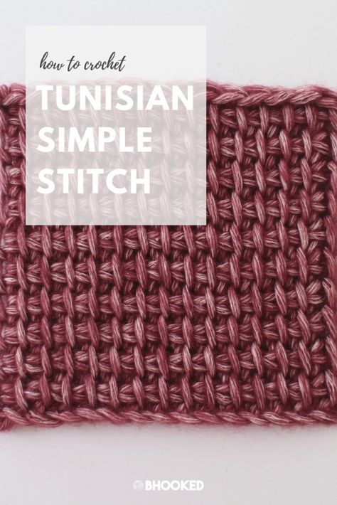 Sewing Crafts For Beginners, Knitting Beginners, Leg Warmers Crochet Pattern, Crafts For Beginners, Tunisian Simple Stitch, Tunisian Crochet Blanket, Tunisian Crochet Pattern, Tunisian Crochet Patterns, Simple Stitch